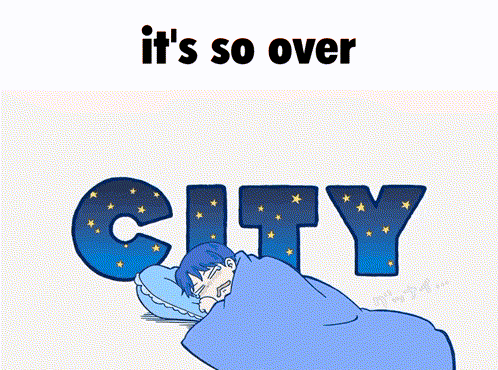 Man Sleeping Under City