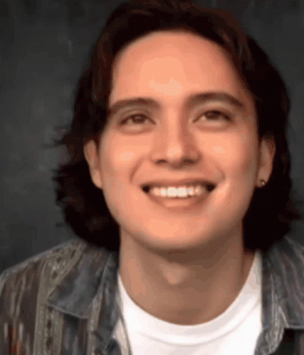 Man Smiling Close Up GIF