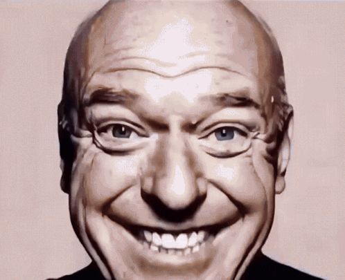 Man Smiling Close Up