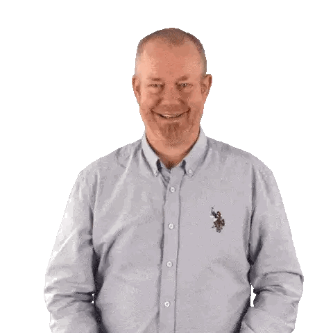 Man Smiling in US Polo Assn Shirt