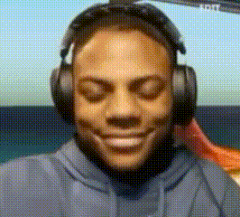 Man Smiling with Headphones