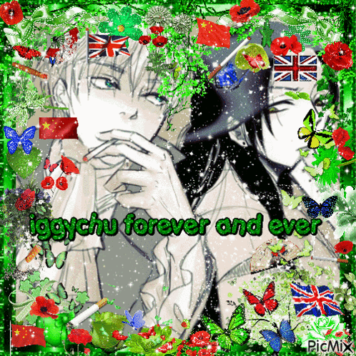 Man Smoking Cigarette Iggychu Forever