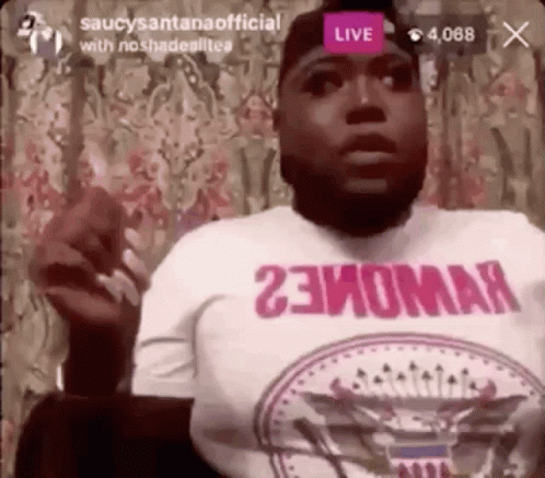 Man Smoking Cigarette in 23homay T-Shirt