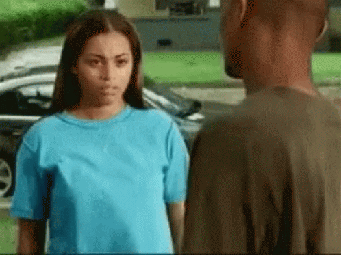 Man Snatch Woman Necklace GIF