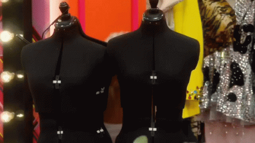 Man Sneaky Moves With Mannequin GIF