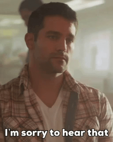 Man Sorry To Hear Thinking Of You Sympathy GIF