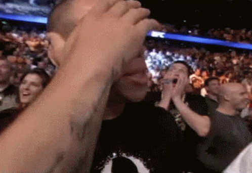 Man Speaking Into Microphone Saying I Agree With This GIF