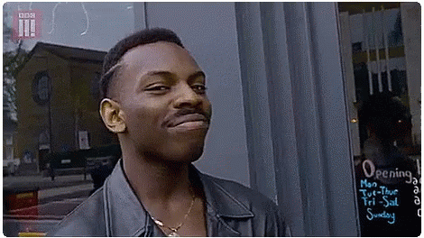 Man Speaking Into Microphone Saying You Laughin