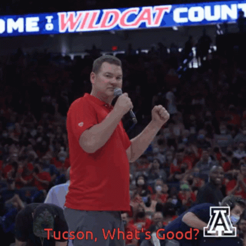 Man Speaking Into Microphone Tucson What's Good