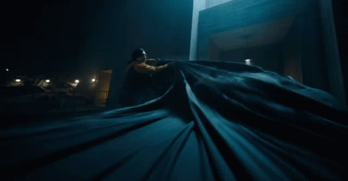 Man Standing Before Batmobile