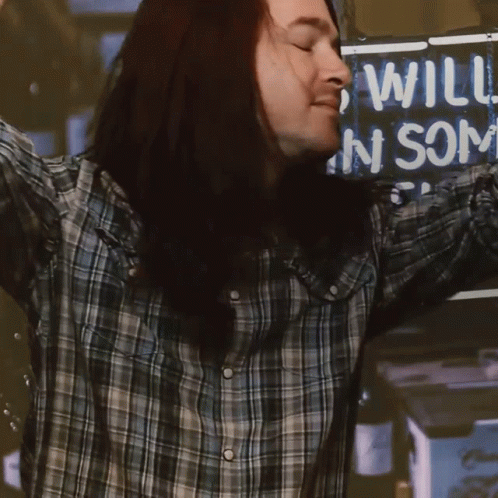 Man Standing Before Will Sign GIF