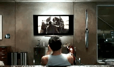 Man Standing From The Sofa GIF