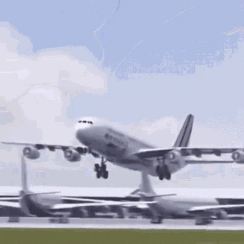 Man Standing in Front of Airplane