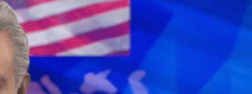 Man Standing in Front of American Flag