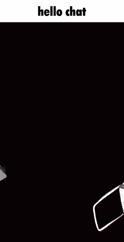 Man Standing In Front Of Hello Chat Door GIF