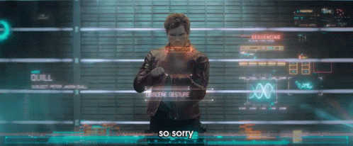 Man Standing in Front of Screen Saying Sequencing