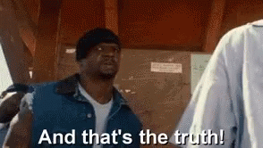 Man Standing Next to Another Saying That's the Truth