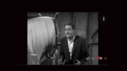Man Standing Next To Horse Miserable Delulu GIF