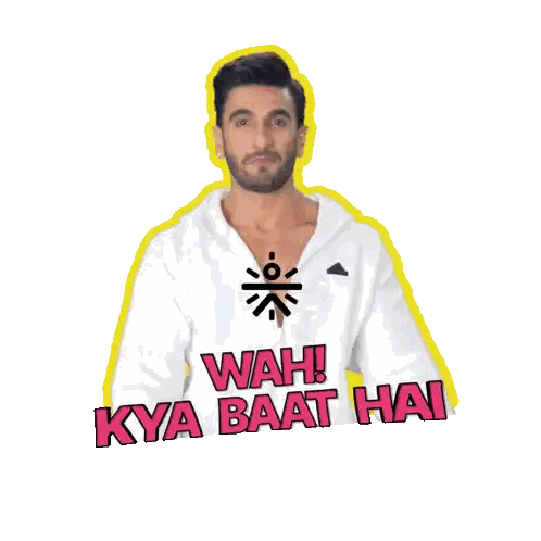 Man Sticker Wah Kya Baat Hai