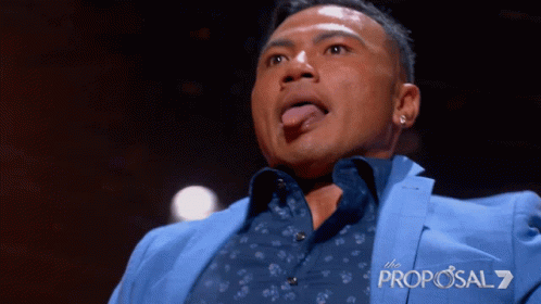 Man Sticking Tongue Out Saying Proposal 7