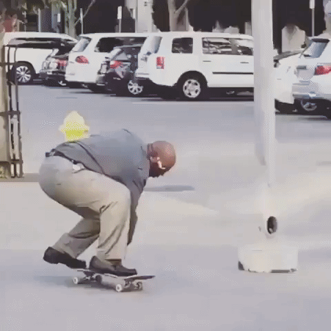 Man Street Skateboard Tricks GIF