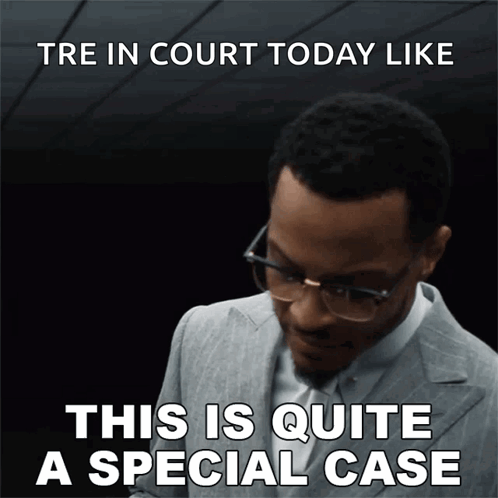 Man Suit Says This Is Quite Special Case