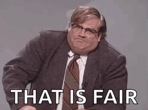 Man Suit Tie Funny Face That Is Fair GIF