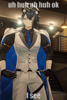 Man Suit Uh Huhuh Huh Ok I See