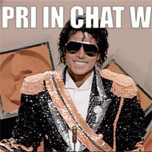 Man Sunglasses Sequined Jacket Pri In Chat Wo GIF