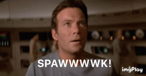 Man Surprised Saying Spawwwwk