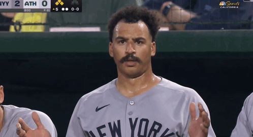 Man Sweating in New York Jersey
