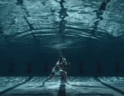Man Swimming #UncharteredMovie