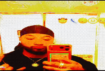 Man Taking Mirror Selfie