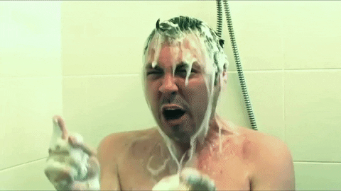 Man Taking Show Ahhh My Eyes GIF