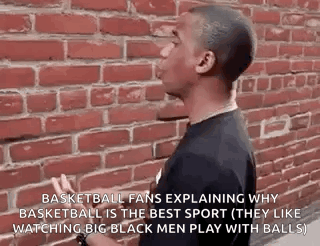 Man Talking About Basketball