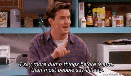 Man Talking About Dumb Things By Microwave GIF