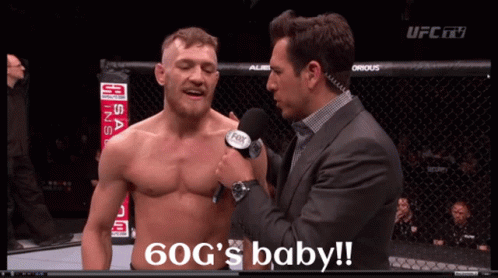 Man Talking Into Microphone 60G 'S Baby GIF