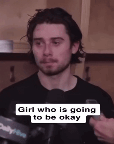 Man Talking Into Microphone Girl Will Be Okay