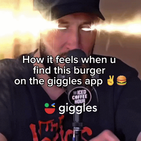 Man Talking Into Microphone How It Feels When U Find Burger