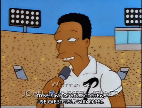 Man Talking Into Microphone To Be King Of Your Kitchen Use Crestfield Waxpaper GIF