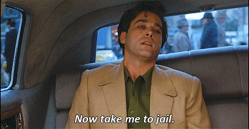 Man Talking Now Take Me To Jail GIF