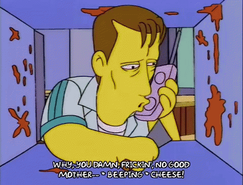 Man Talking on Cell Phone