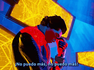 Man Talking on Cell Phone Saying No Puedo Mas