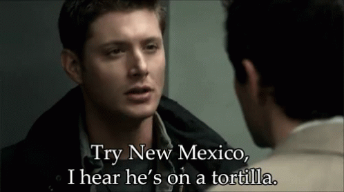 Man Talking Saying Try New Mexico I Hear He's On A Tortilla GIF
