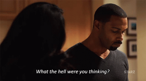 Man Talking To Saying What The Hell Were You Thinking GIF