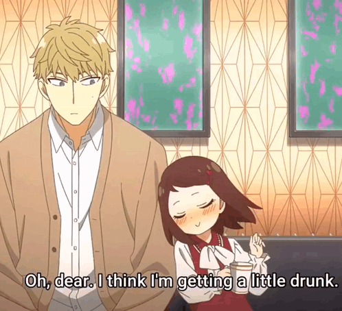 Man Telling Little Girl He's Getting Drunk