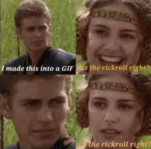 Man Telling Woman I Made This Into GIF