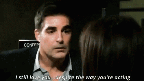 Man Telling Woman I Still Love You Despite Your Acting