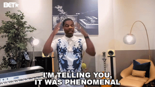 Man Telling You It Was Phenomenal At Keyboard