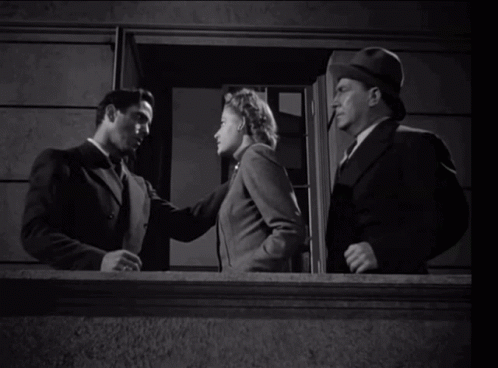 Man Throat Punch A Woman GIF